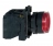 Bouton Poussoir Lumineux - Affleurant - 1NO + 1NF - Rouge - 24V - Schneider XB5AW34B5