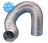 Gaine alu - Semi rigide - Diam�tre 250 mm - 3 m�tres - Unelvent
