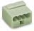 Borne micro pour boite de d�rivation - Wago - 0.6 � 0.8 mm� - 4 conducteurs - Gris clair