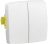 Commande double - Va et vient ou bouton poussoir - Composable - Blanc - Legrand 086120L
