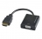Convertisseur HDMI M vers VGA F - Full HD 1080p vers 1600x1200p - ERARD 7966