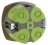 Boite cloison s�che luminaire applique diam�tre 67 mm Bizline R Box