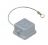 Couvercle m�tallique - Avec joint et pivots - Pour inserts femelles - Gabarit 21.21 - ILME CKA03C