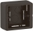 Cadre saillie - 1 Poste - Noir - Legrand C�liane CN0231