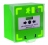Bouton bris de glace - Vert - D�clencheur pour issues control�es - Aiphone BDVL