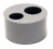 Tampon de r�duction PVC - M�le / Femelle - Double - Diam�tre 100/40/32 mm - Nicoll UT43