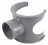 Selle 90� PVC - M�le / Femelle - Diam�tre 100/50 mm - Nicoll USL105