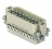 Insert m�le - A visser - 16P+T - 16A - 250V - Gabarit 66.16 - Num�rot� de 17 � 32 - ILME CDAM16N