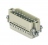Insert m�le - A visser - 16P+T - 16A - 250V - Gabarit 66.16 - ILME CDAM16X