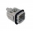 Insert m�le - A visser - 4P+T - 10A - 250V - Gabarit 21.21 - ILME CKM04