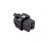 Insert m�le - A visser - 4P+T - 10A - 250V - Gabarit 21.21 - Noir - ILME CKM04N