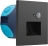 Encastr� de mur - Aric WALL CARRE - 2 Watts - 3CCT - Sensor - Noir - Aric 51840