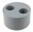Tampon de r�duction PVC - M�le / Femelle - Double - Diam�tre 100/32/32 mm - Nicoll UT33