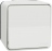 Bouton poussoir - Blanc - Complet - Saillie - Schneider electric MUR39026