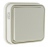Va et vient 10A Hager Cubyko encastr� complet blanc