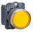 Bouton Poussoir Lumineux - Affleurant - 1NO + 1NF - Orange - 24V - Schneider XB5AW35B5