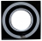 Collerette aluminium - Fixe - Pour ONEX DL150174 et DL150099 - Noir - Abi - Aurora DL157227