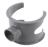 Selle 90� PVC - M�le / Femelle - Diam�tre 100/32 mm - Nicoll USL103