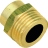 Manchon en laiton � souder - 16 mm vers filetage M�le 12 x 17 - Sachet de 10 pi�ces