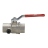 Vanne � sph�re en laiton avec purge - Femelle / Femelle - 1 pouce 1/4 - Altech