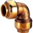Coude instantan� 90� - Tube Cuivre - Femelle / Femelle - 18 mm - Comap Tectite Classic