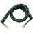 Cordon combin� - RJ10 - Spiral� - Noir - GigaM�dia 329917