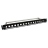 Panneau Premium m�tal - A �quiper - 16 ports - 1U - Noir - GigaM�dia PAN16VKP