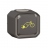 Prise de courant - 2P+T - Recharge v�lo �lectrique - Anthracite - Saillie - Legrand Plexo 069787L