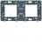 Support double - Horizontal et vertical - Entraxe 71 mm - HAGER  Gallery WXA464