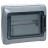 Coffret Legrand Plexo 1x18 modules IP 65 - IK09 - Gris