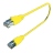 Cordon de brassage RJ45 catgorie 6 SFTP longueur 1 mtre jaune