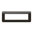 Enjoliveur - 8 Modules - Noir Mat - Legrand Mosaic 079058L