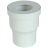 Pipe droite pour WC - Diamtre 100 mm - Nicoll 1QW33