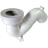 Siphon de si�ge � la turque - Sortie � 45� - PVC - Diam�tre 100 mm - (110-135) - Nicoll YU 24