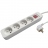 Rallonge multiprise - 4 x 2P+T - 3G1.5 mm� - H05VV-F - Avec interrupteur - Bizline 701008