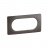 Plaque de finition - 4 � 5 Modules - Gris cendre - Legrand C�liane CP1008