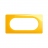 Plaque de finition - 4 � 5 Modules - Jaune safran - Legrand C�liane CP0408