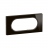 Plaque de finition - 4 � 5 Modules - Verre onyx noir - Legrand C�liane CP1908