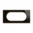 Plaque de finition - 4 � 5 Modules - Verre onyx noir - Legrand C�liane CP1908