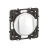 Bouton poussoir inverseur - NO + NF - 6A - Pr�mont� - Blanc - Legrand C�liane CC0031