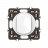 Bouton poussoir inverseur - NO + NF - 6A - Pr�mont� - Blanc - Legrand C�liane CC0031