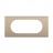 Plaque de finition - 4 � 5 Modules - Nickel satin� - Legrand C�liane CP2108