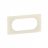 Plaque de finition - 4 � 5 Modules - Blanc amande - Legrand C�liane CP1108