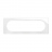 Plaque de finition - 6 � 8 Modules - Blanc relief - Legrand C�liane CP0611