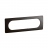 Plaque de finition - 6 � 8 Modules - Noir m�t�ore - Legrand C�liane CP0711