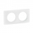 Plaque de finition - 2 Postes - Blanc antimicrobien - Legrand C�liane CP2602