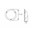 Hublot � LED - Voila performance - 10W - 4000K - 1200 Lm - D�tecteur - IP55 - Blanc - Securlite 10820400