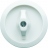 Hager 1930 - Enjoliveurs et manette rotative - Blanc - Hager WMV780B