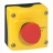 Boite � boutons couvercle jaune - Coup de poing