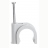 Attache pontet - Legrand Fixfor - Pour C�ble rond - 10 mm - Gris
